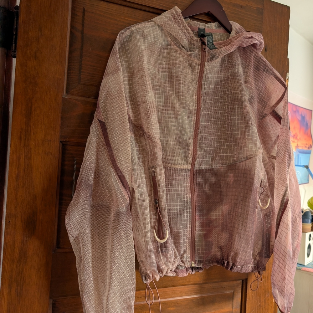 Lululemon Team Canada Translucent Hooded Jacket!
